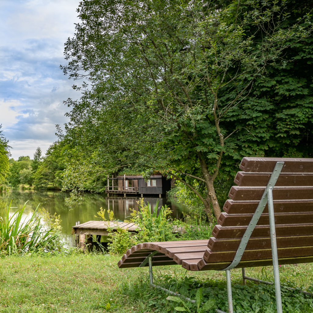 Neumühle Sommer Blick auf den See